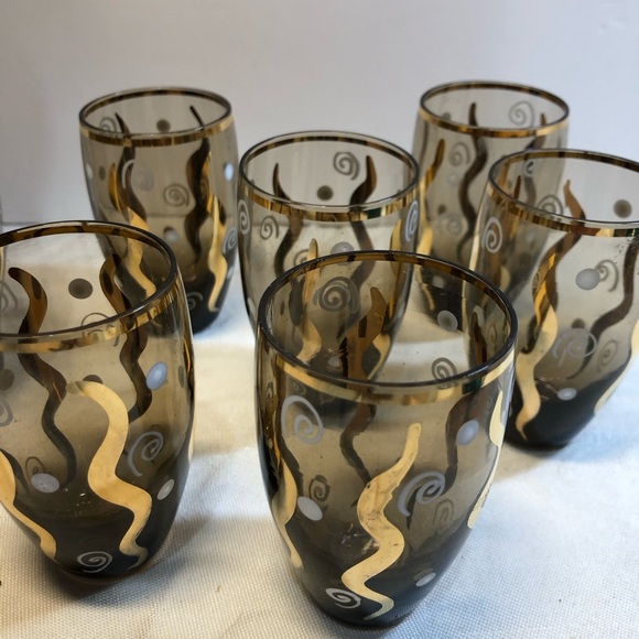 Vintage Mind Century Bohemian Decanter With 6 Glasses - Picture 10 of 10